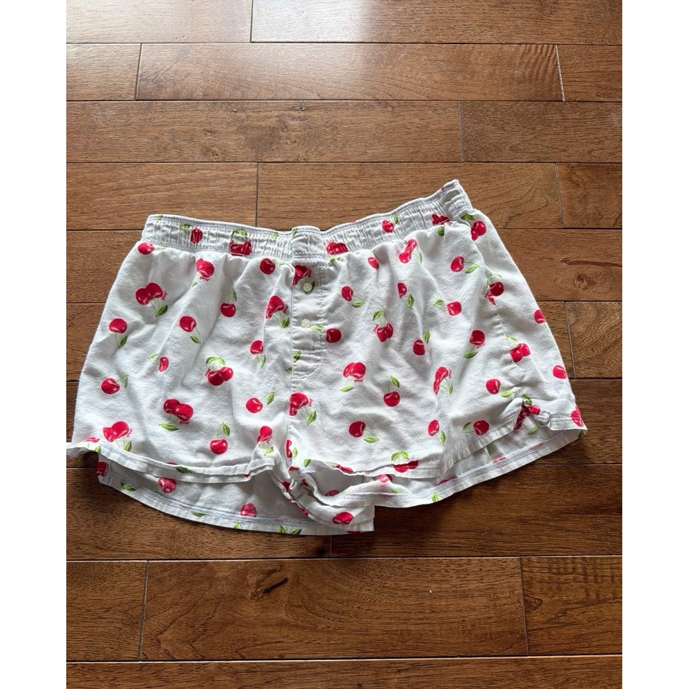 PINK Victoria's Secret Cherries Sleep Shorts Small